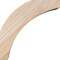 Ekena Millwork 3 1/2"W x 6"D x 6"H Thorton Smooth Knee Brace, Douglas Fir BRC04X06X06THR00SDF - alternate 2